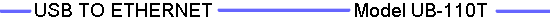 USB to Ethernet